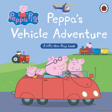 Peppa Pig: Peppa's Vehicle Adventure: A Lift-the-Flap Book - Peppa Pig [KSIĄŻKA]