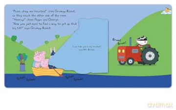 Peppa Pig: Peppa's Vehicle Adventure: A Lift-the-Flap Book - Peppa Pig [KSIĄŻKA]