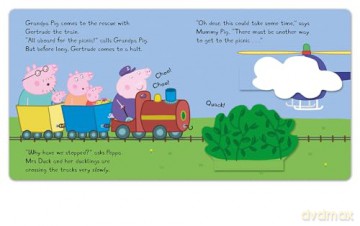 Peppa Pig: Peppa's Vehicle Adventure: A Lift-the-Flap Book - Peppa Pig [KSIĄŻKA]