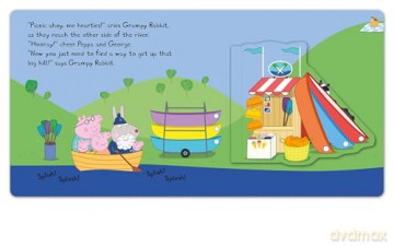 Peppa Pig: Peppa's Vehicle Adventure: A Lift-the-Flap Book - Peppa Pig [KSIĄŻKA]