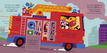 Red Cat the Firefighter: With chunky lift-the-flaps (Spencer Wilson) - Spencer Wilson [KSIĄŻKA]