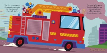 Red Cat the Firefighter: With chunky lift-the-flaps (Spencer Wilson) - Spencer Wilson [KSIĄŻKA]