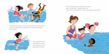 Topsy and Tim: Learn to Swim - Jean Adamson [KSIĄŻKA]
