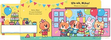 Uh-Oh, Niko: Birthday Party: A push, pull and slide story - Chris Chatterton [KSIĄŻKA]