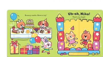 Uh-Oh, Niko: Birthday Party: A push, pull and slide story - Chris Chatterton [KSIĄŻKA]