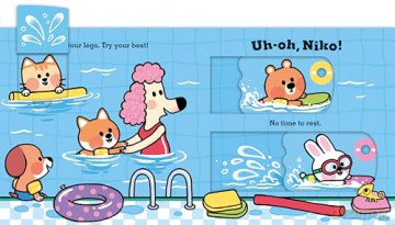 Uh-Oh, Niko: Swimming: A push, pull and slide story - Chris Chatterton [KSIĄŻKA]