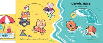 Uh-Oh, Niko: The Beach: A push, pull and slide story - Chris Chatterton [KSIĄŻKA]