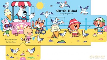 Uh-Oh, Niko: The Beach: A push, pull and slide story - Chris Chatterton [KSIĄŻKA]