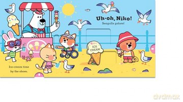 Uh-Oh, Niko: The Beach: A push, pull and slide story - Chris Chatterton [KSIĄŻKA]