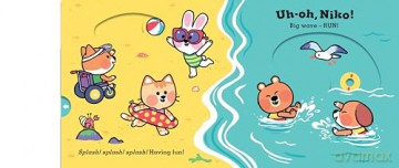 Uh-Oh, Niko: The Beach: A push, pull and slide story - Chris Chatterton [KSIĄŻKA]