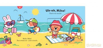 Uh-Oh, Niko: The Beach: A push, pull and slide story - Chris Chatterton [KSIĄŻKA]