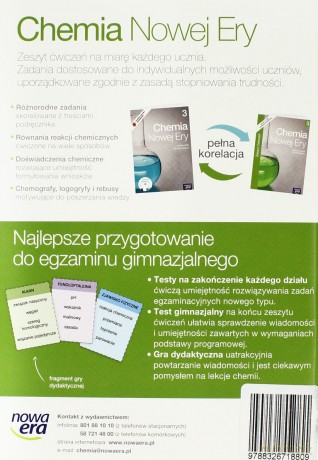 Chemia GIM 3 Chemia Nowej Ery ćw. EduQrsor 2014 NE [KSIĄŻKA]