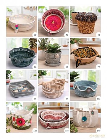 Creative Zigzag Rope Sewing Projects: 16 Projects and a Dozen Techniques for Making Bowls, Totes, and More - Denise Haar [KSIĄŻKA]
