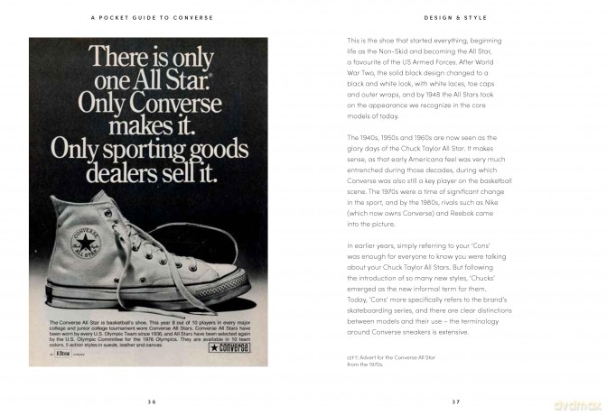 A Pocket Guide to Converse (Pocket Guides to Fashion) - Jessica Bumpus [KSIĄŻKA]