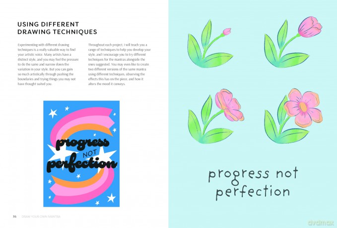 Draw Your Own Mantra: Create Empowering Affirmation Art - Phe Johnson [KSIĄŻKA]