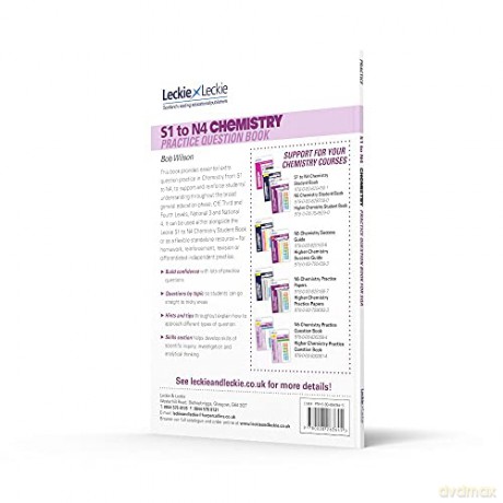 S1 to National 4 Chemistry: Practise and Learn CfE Topics (Leckie Practice Question Book) - Bob Wilson [KSIĄŻKA]
