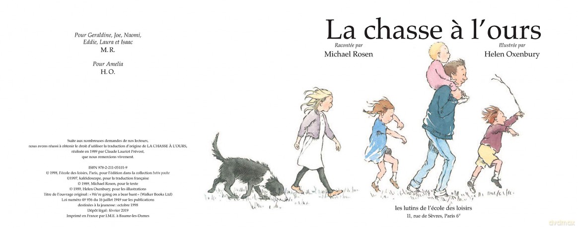 La chasse a l'ours - Michael Rosen [KSIĄŻKA]