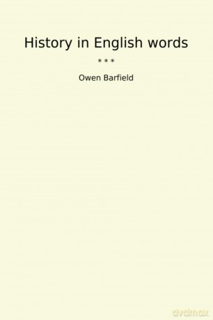 History in English words (Classic Books) - Owen Barfield [KSIĄŻKA]