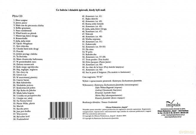 Co babcia i dziadek śpiewali kiedy byli mali + 2 CD [KSIĄŻKA]