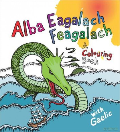 Alba Eagalach Feagalach: A Colouring Book - Elfreda Crehan [KSIĄŻKA]