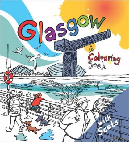 Glasgow: A Colouring Book (Colourful Languages) - Elfreda Crehan [KSIĄŻKA]