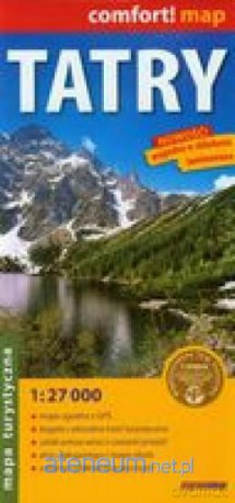 Comfort! map Tatry 1:27 000 [KSIĄŻKA]