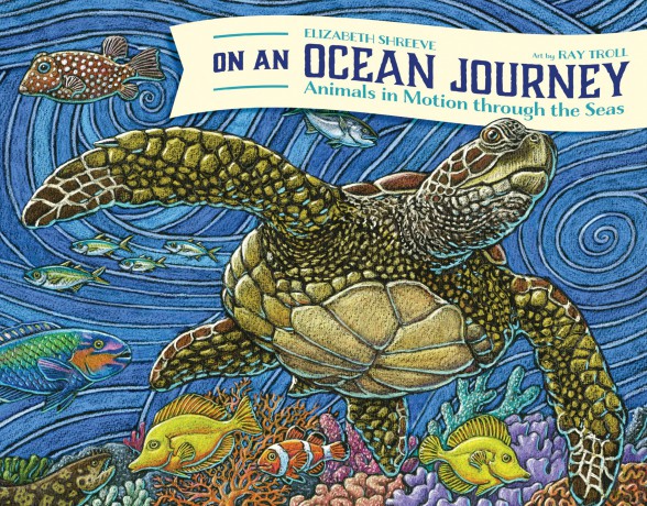 On An Ocean Journey: Animals in Motion through the Seas - Elizabeth Shreeve [KSIĄŻKA]