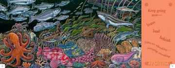 On An Ocean Journey: Animals in Motion through the Seas - Elizabeth Shreeve [KSIĄŻKA]