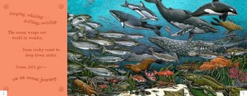 On An Ocean Journey: Animals in Motion through the Seas - Elizabeth Shreeve [KSIĄŻKA]