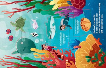 Into the Deep Blue Sea: An Ocean Pop-Up - Joel Stern [KSIĄŻKA]