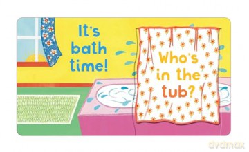 Splish, Splash, Baby!: A Karen Katz Lift-the-Flap Book - Karen Katz [KSIĄŻKA]