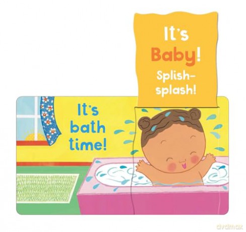 Splish, Splash, Baby!: A Karen Katz Lift-the-Flap Book - Karen Katz [KSIĄŻKA]