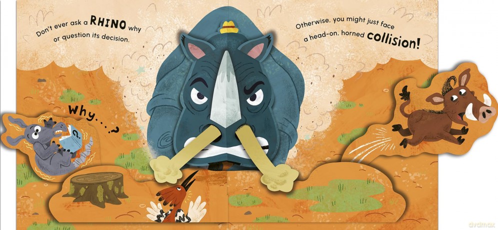 Don't Ever Mess with a Monkey (Creature Feature Pop-ups, 5) - Harriet Evans [KSIĄŻKA]
