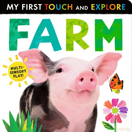 Farm (My First Touch and Explore Book, 1) - Lauren Crisp [KSIĄŻKA]