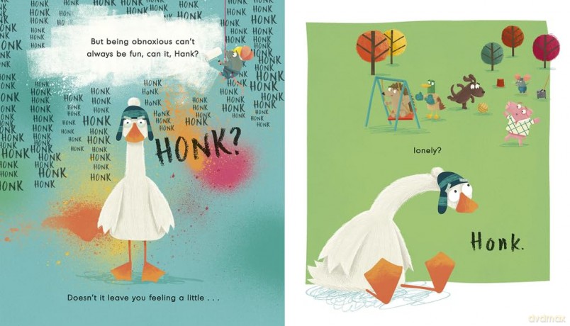 Hank Goes Honk (Hank, 1) - Maudie Powell-Tuck [KSIĄŻKA]