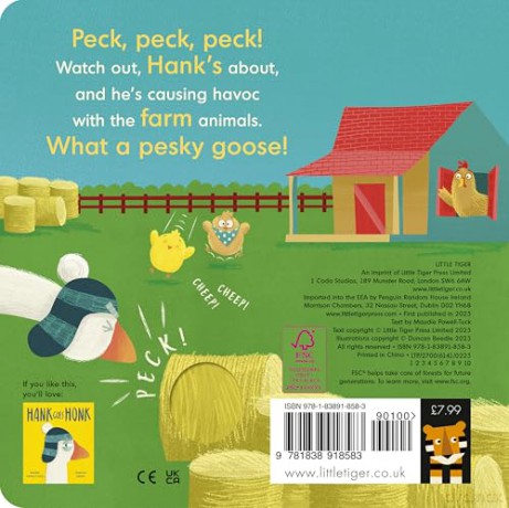 Hank Goes Peck - Maudie Powell-Tuck [KSIĄŻKA]