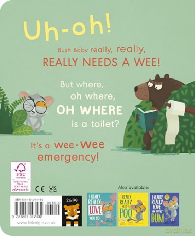 I Really, Really Need a Wee! (Bush Baby Adventure, 1) - Karl Newson [KSIĄŻKA]