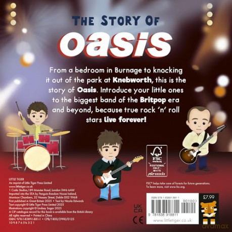 The Story of Oasis (The Story of, 4) - Nicola Edwards [KSIĄŻKA]