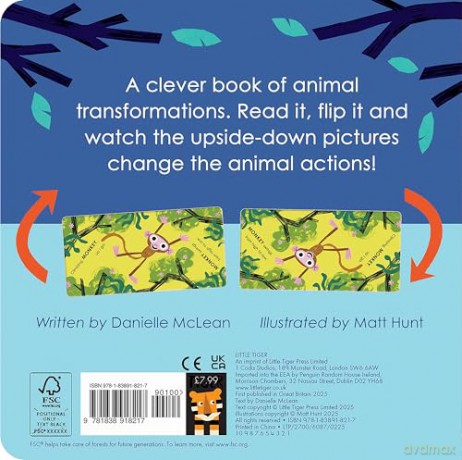 Upside Down Animals - Danielle McLean [KSIĄŻKA]
