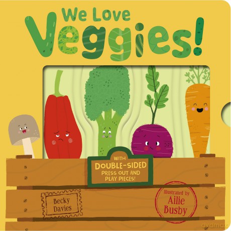 We Love Veggies! - Becky Davies [KSIĄŻKA]