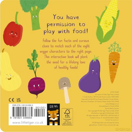 We Love Veggies! - Becky Davies [KSIĄŻKA]