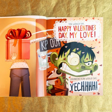 A Crankenstein Valentine: 2 - Samantha Berger [KSIĄŻKA]