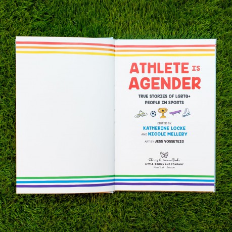Athlete Is Agender: True Stories of LGBTQ+ People in Sports - Katherine Locke [KSIĄŻKA]