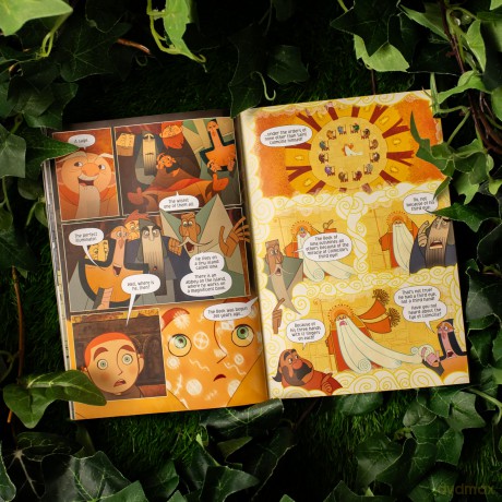 The Secret of Kells: The Graphic Novel (Cartoon Saloon's Irish Folklore) - Samuel Sattin [KSIĄŻKA]