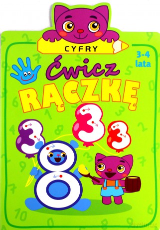 Ćwicz rączkę. Cyfry [KSIĄŻKA]