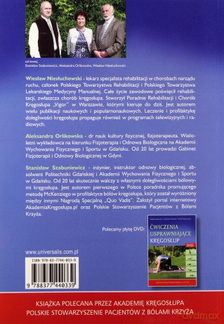 Ćwiczenia usprawniające kręgosłup. Poradnik [KSIĄŻKA]