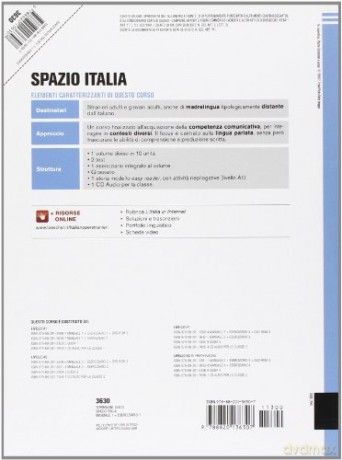 Spazio Italia 1 - A1 Manuale + Eserciziario: Manuale + Eserciziario 1 (A1) - Mimma Flavia Diaco [KSIĄŻKA]