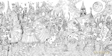 Dark Fairytales: Colour Sinister Stories - Kerby Rosanes [KSIĄŻKA]
