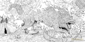 Dark Fairytales: Colour Sinister Stories - Kerby Rosanes [KSIĄŻKA]