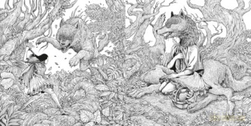 Dark Fairytales: Colour Sinister Stories - Kerby Rosanes [KSIĄŻKA]